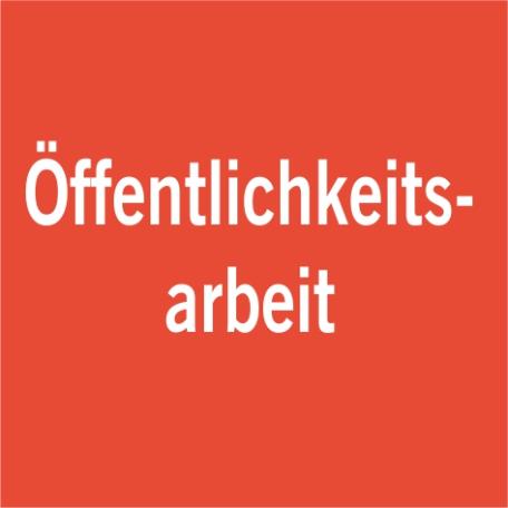 Kachel Öffentlichkeitsarbeit