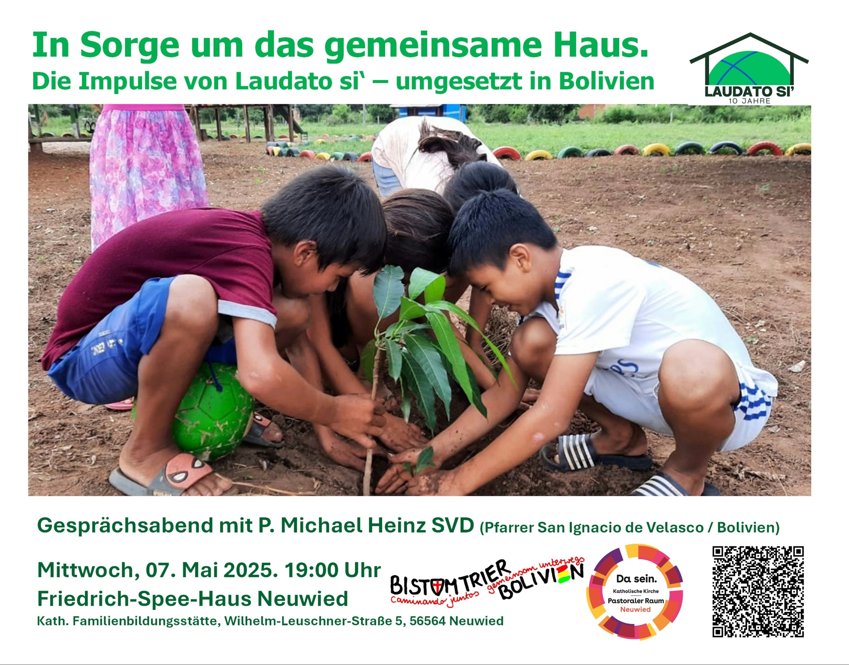 Flyer Laudato si und Bolivien