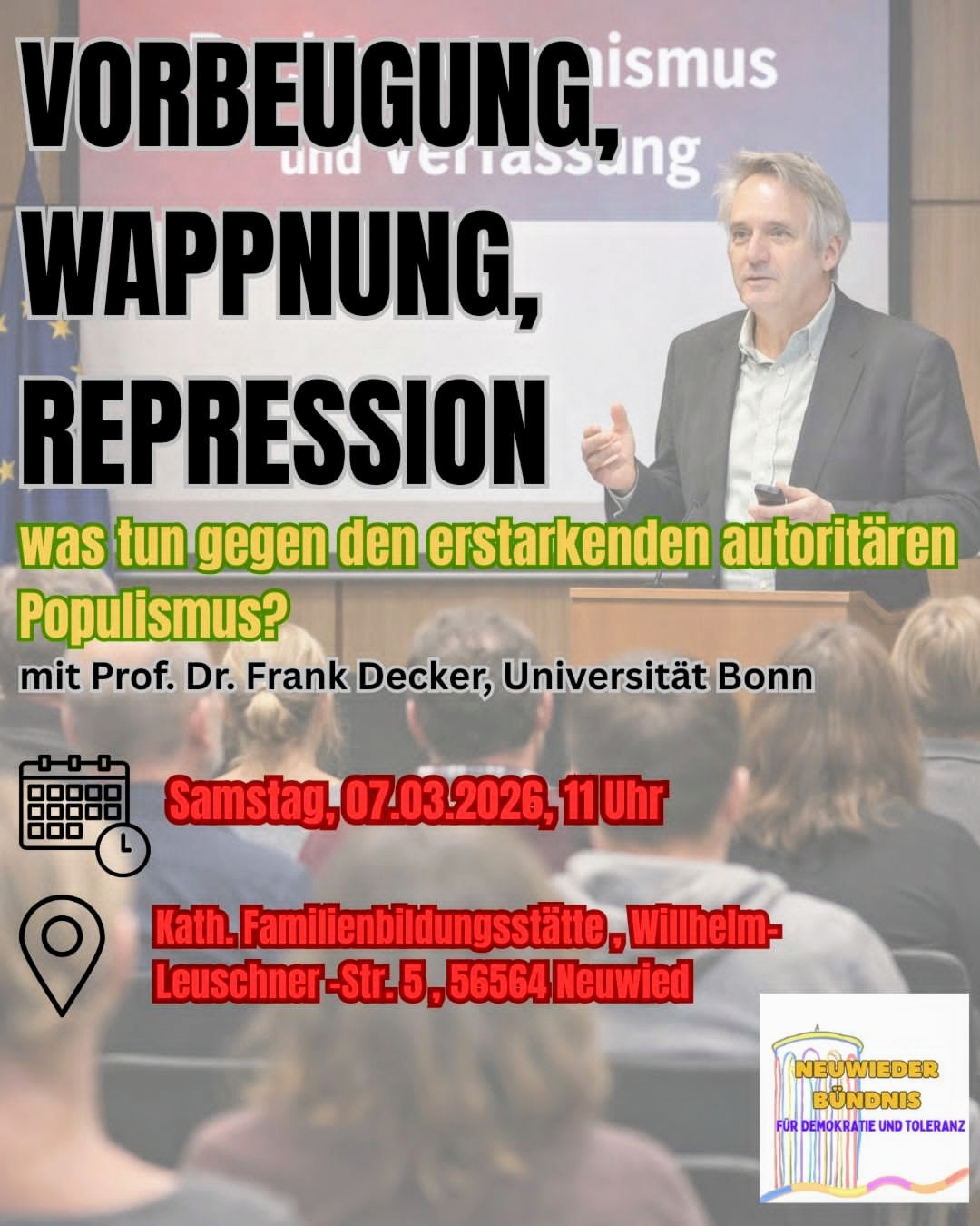 2026-03-07_Sharepic_Was tun gegen den erstarkenden autoritäten Populismus (Vortrag Decker)