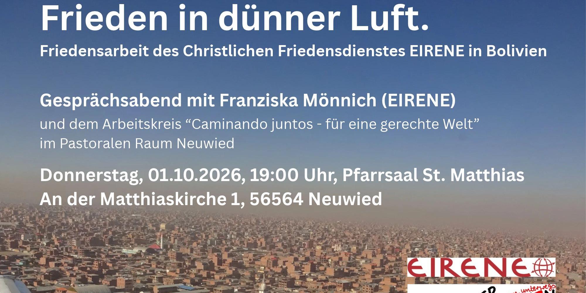 2026-10-01_Frieden in dünner Luft. Gesprächsabend Eirene