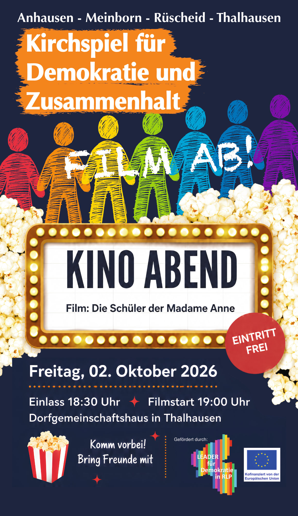 2026-10-02_Kino-Abend Plakat Anhausen