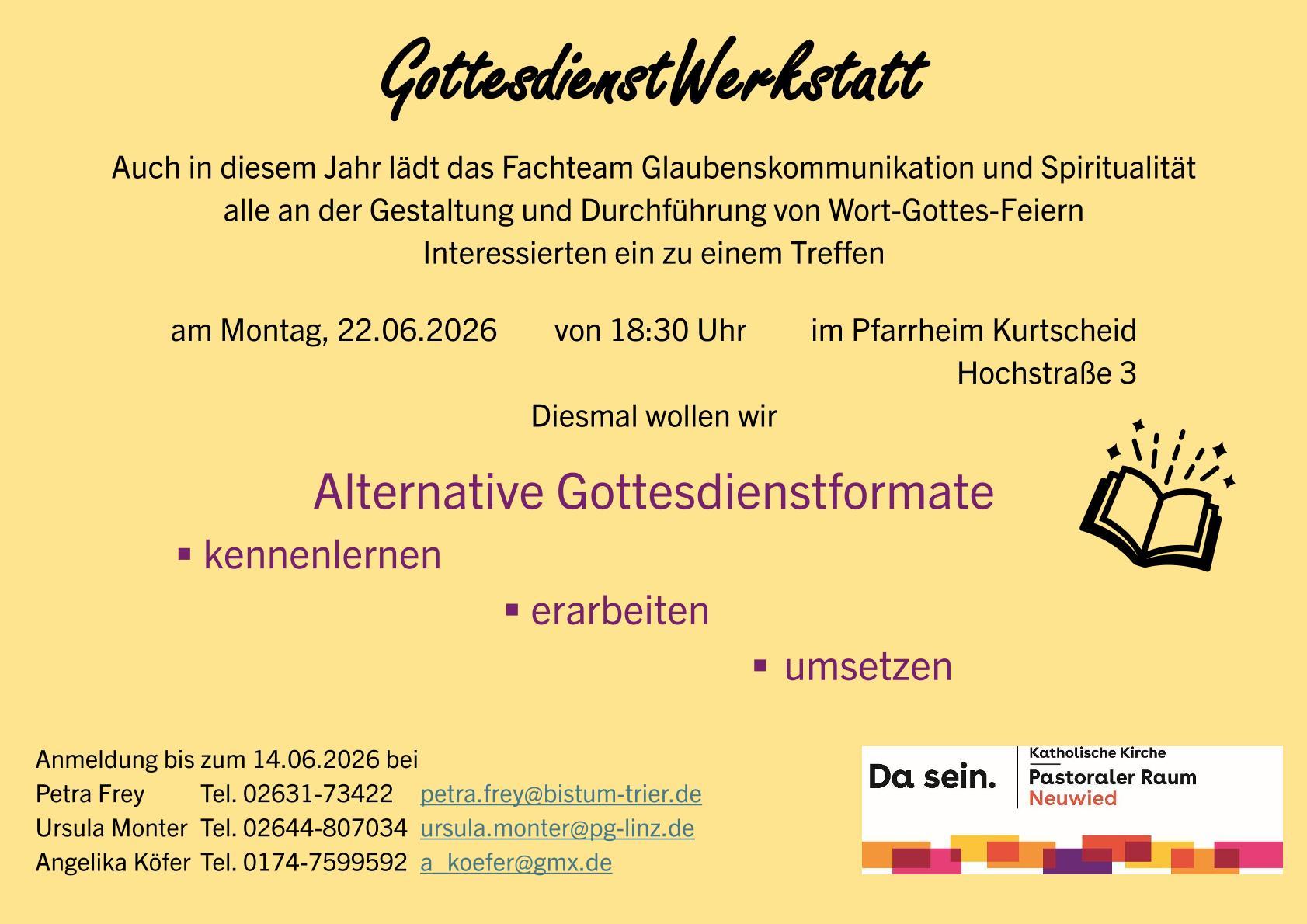 2026_6_22_ Plakat GottesdienstWerkstatt Kurtscheid