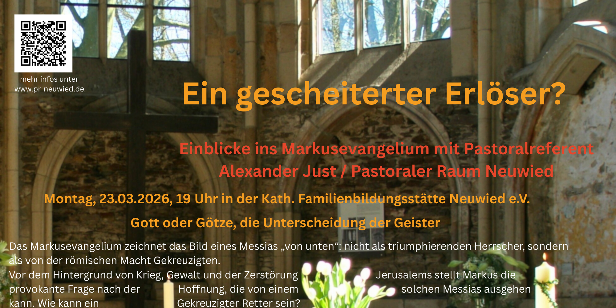 Ein gescheiterter Erlöser-Einblicke ins Markusevangelium