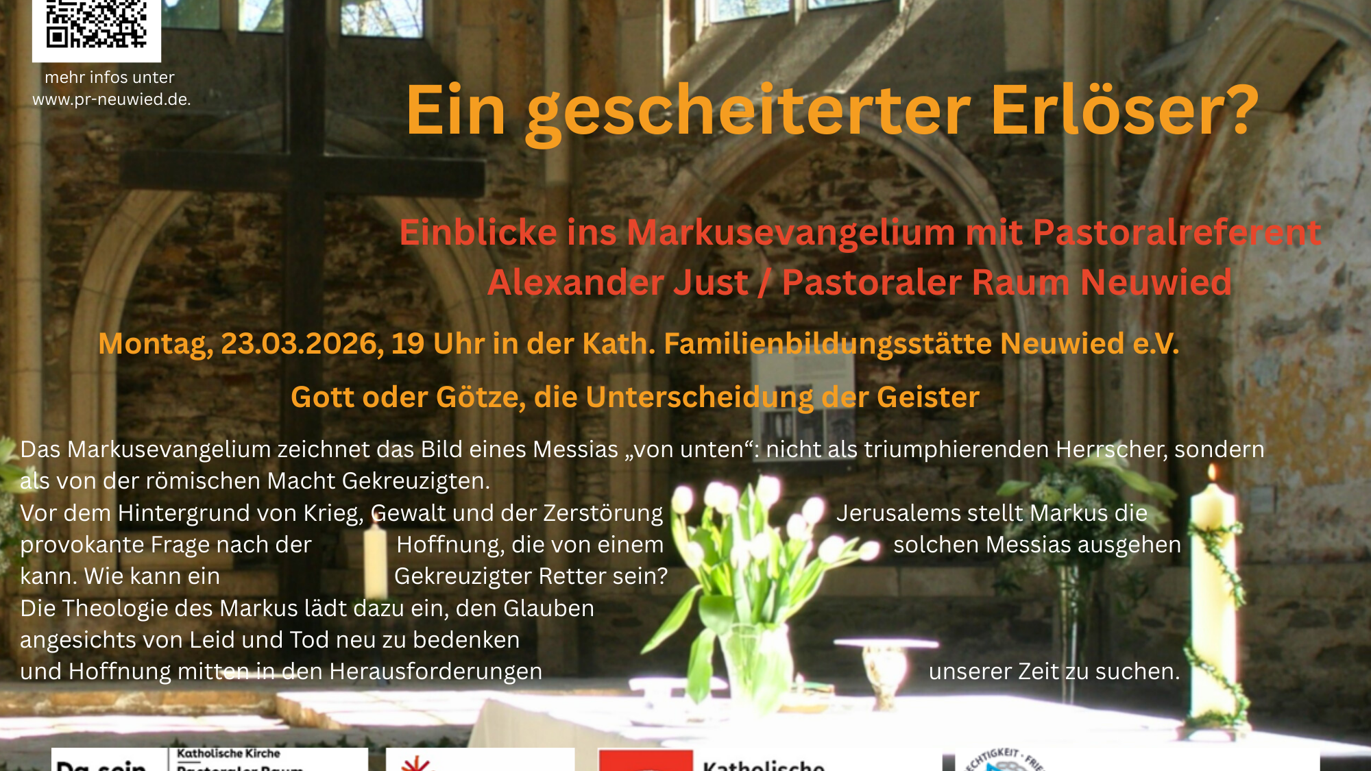 Ein gescheiterter Erlöser-Einblicke ins Markusevangelium