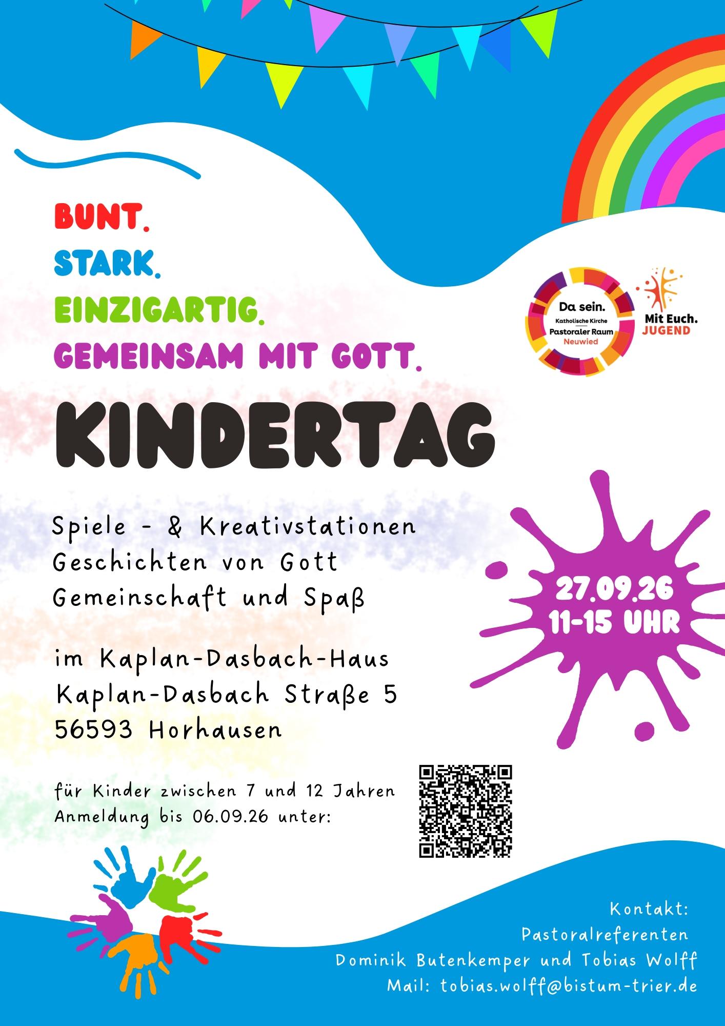 Flyer Kindertag (c) PastR Neuwied Flyer Kindertag