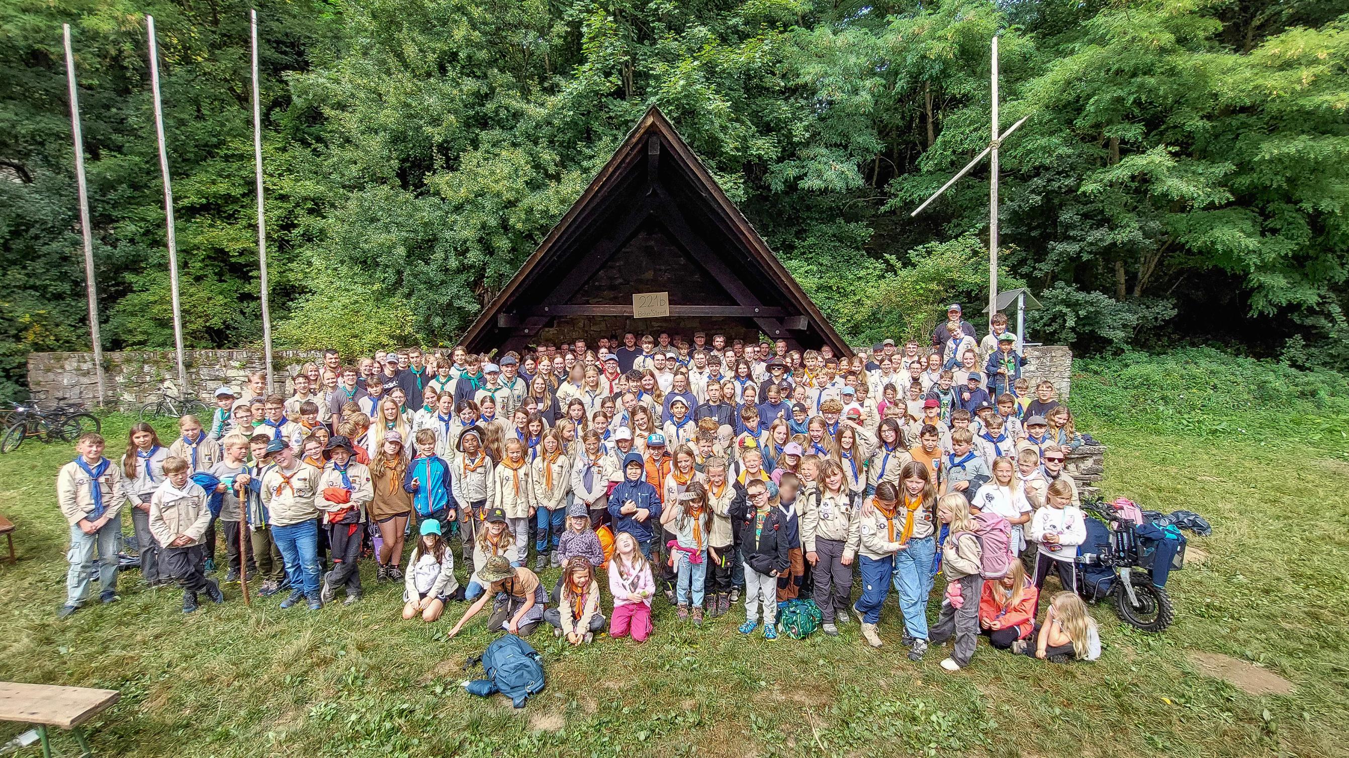 Gruppenfoto Bezirkslager