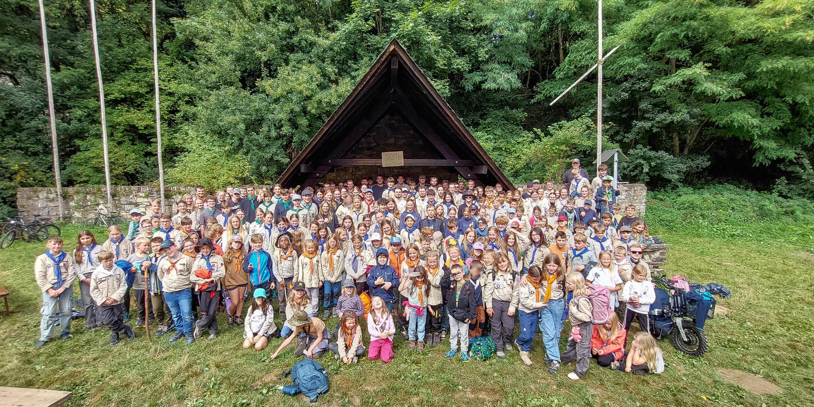 Gruppenfoto Bezirkslager