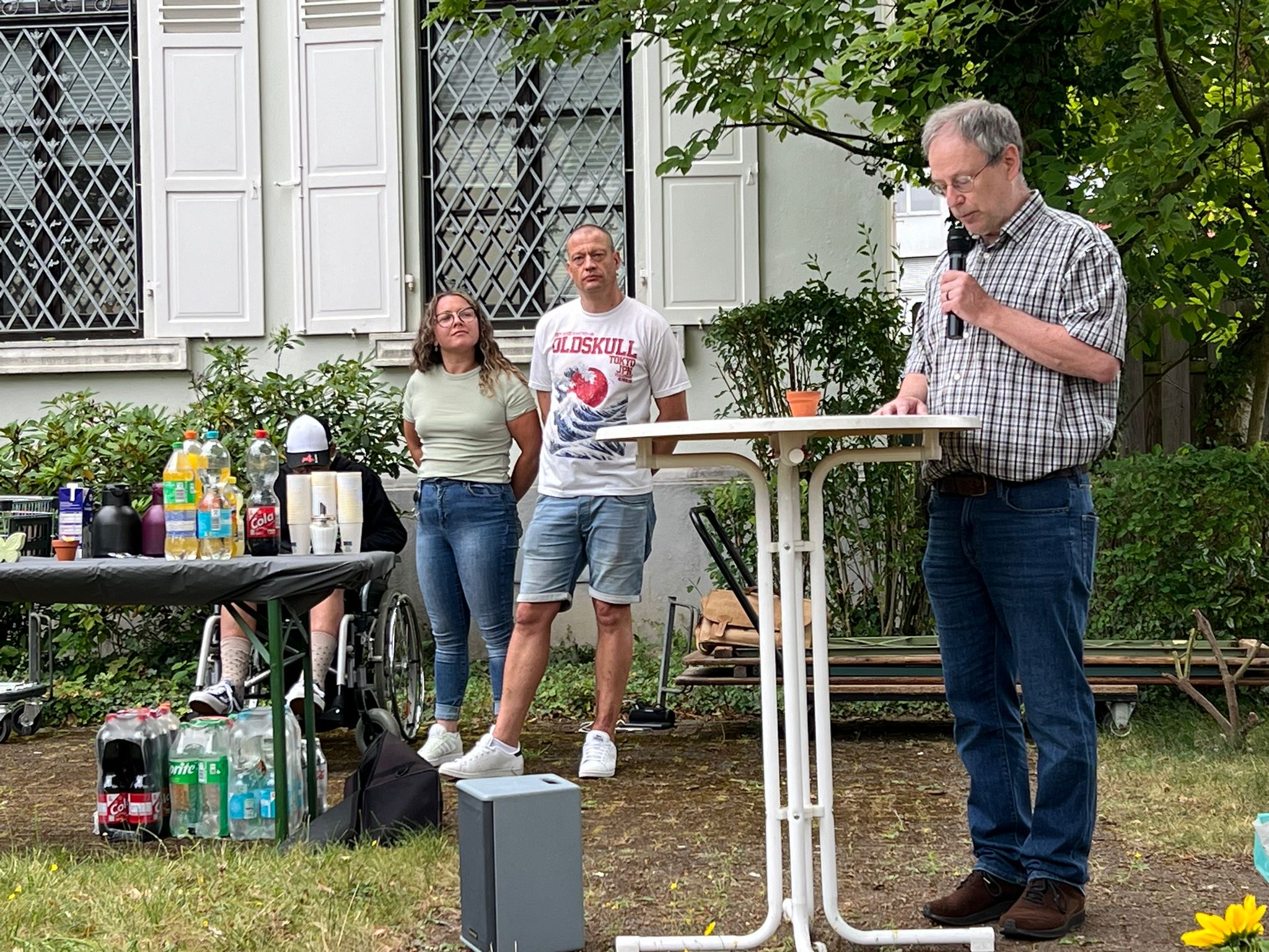 Vanessa Evren, Nick Bellion, Christoph Hof (v.l.n.r.)