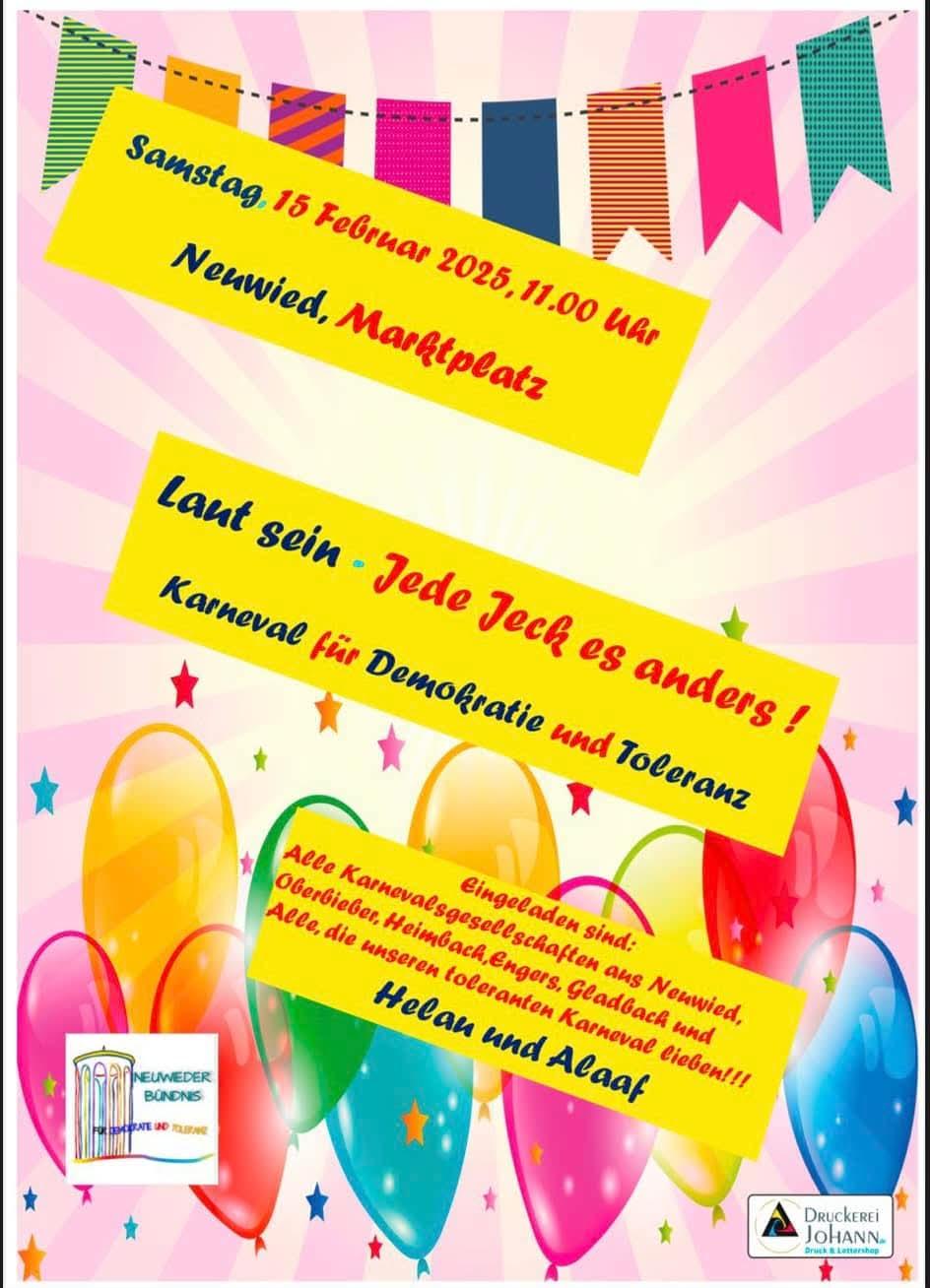 Jede Jeck is anders ! 15.02.20225