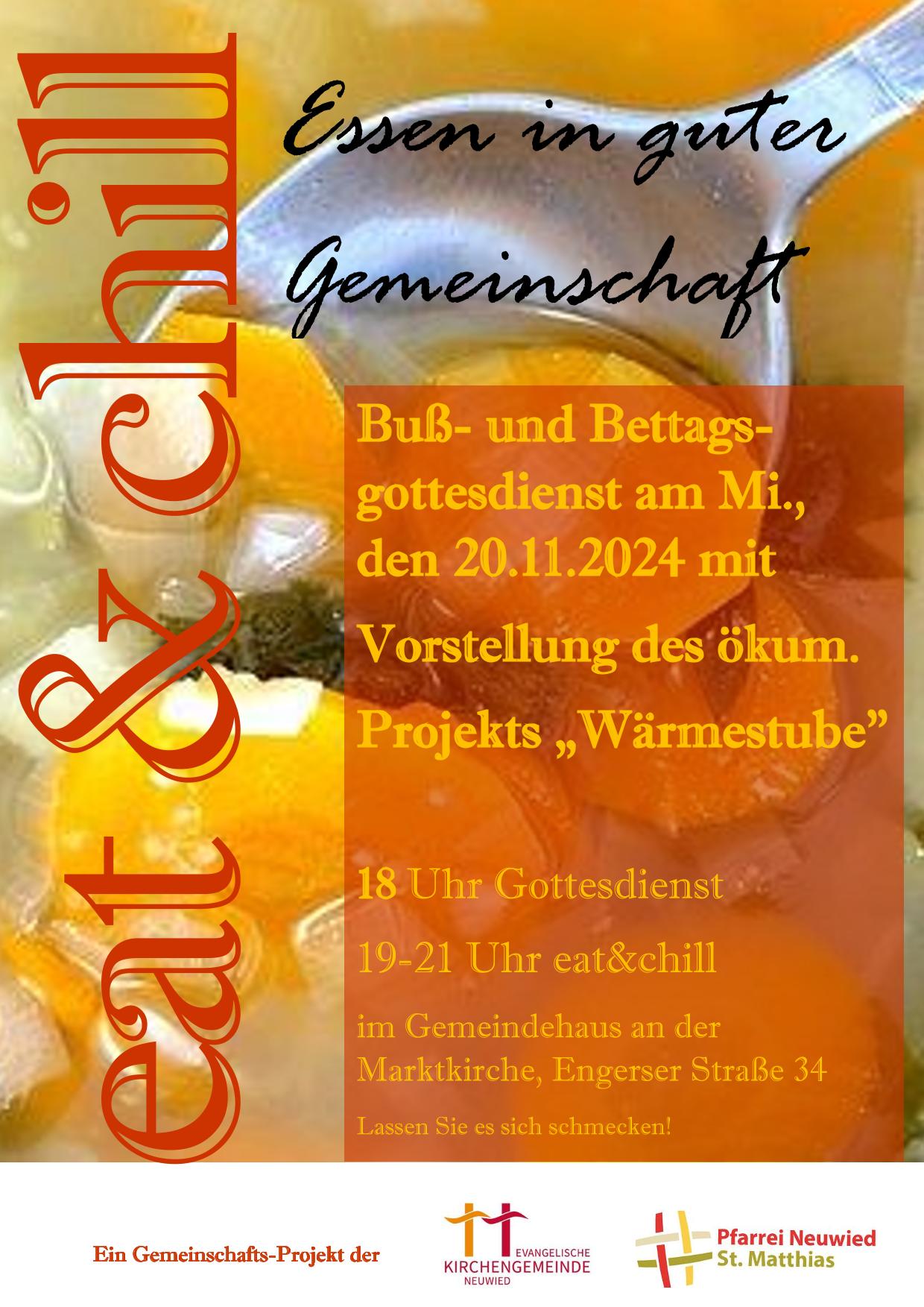 Plakat_Eat&Chill_Gottesdienst_20.11.2024