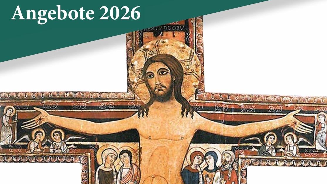 Das Bild zeigt einen Ausschnitt des Assisi-Kreuzes.