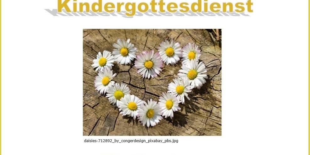 Plakat zum Kindergottesdienst 'Clementinchen' Dierdorf am Muttertag