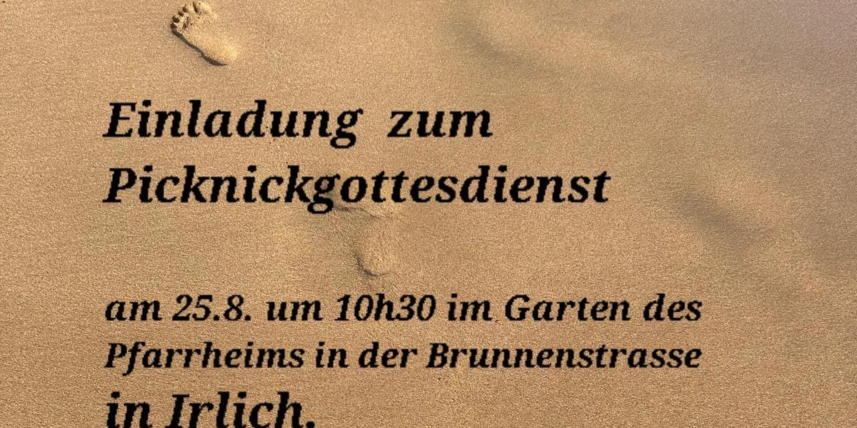 Picknickgottesdienst NR-Irlich am 25. August 2024