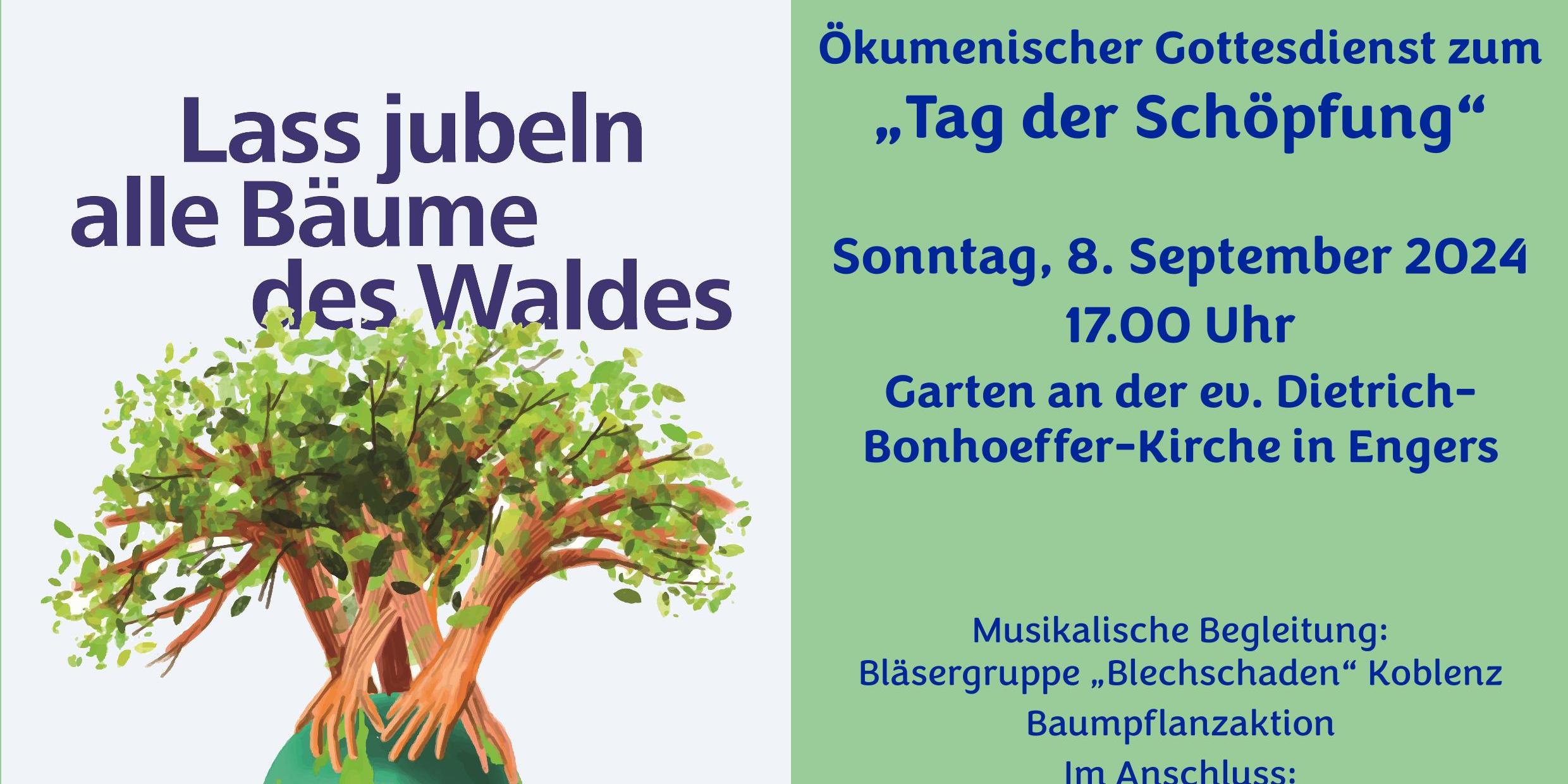 Schöpfungsgottesdienst in Engers: 8. September 2024