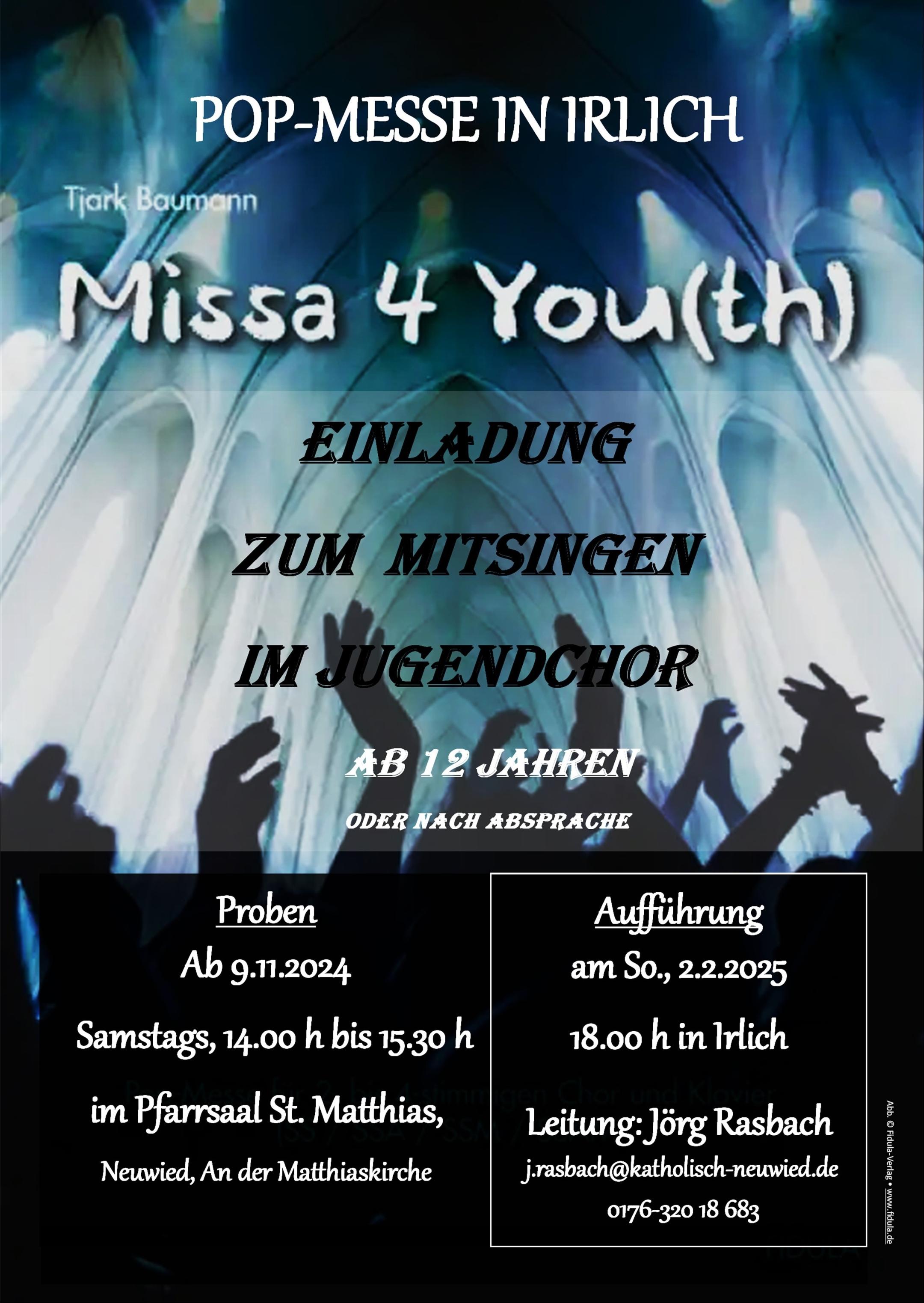 Pop-Messe - Einladung zum Mitsingen