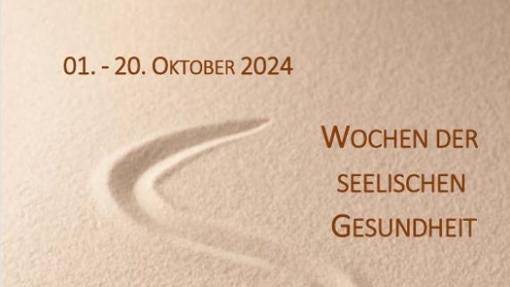Wochen der seelischen Gesundheit 2024