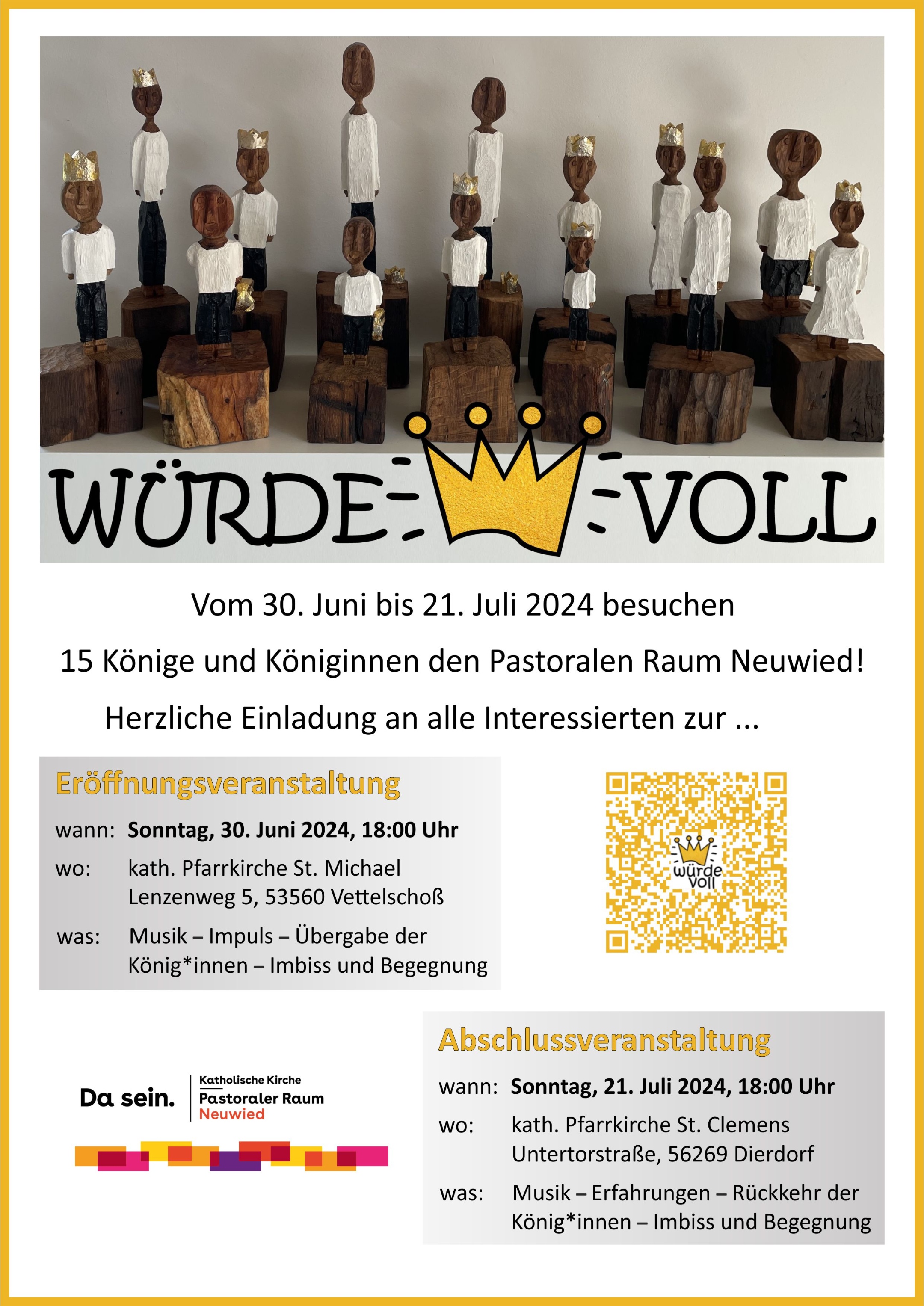 würdevoll - Plakat