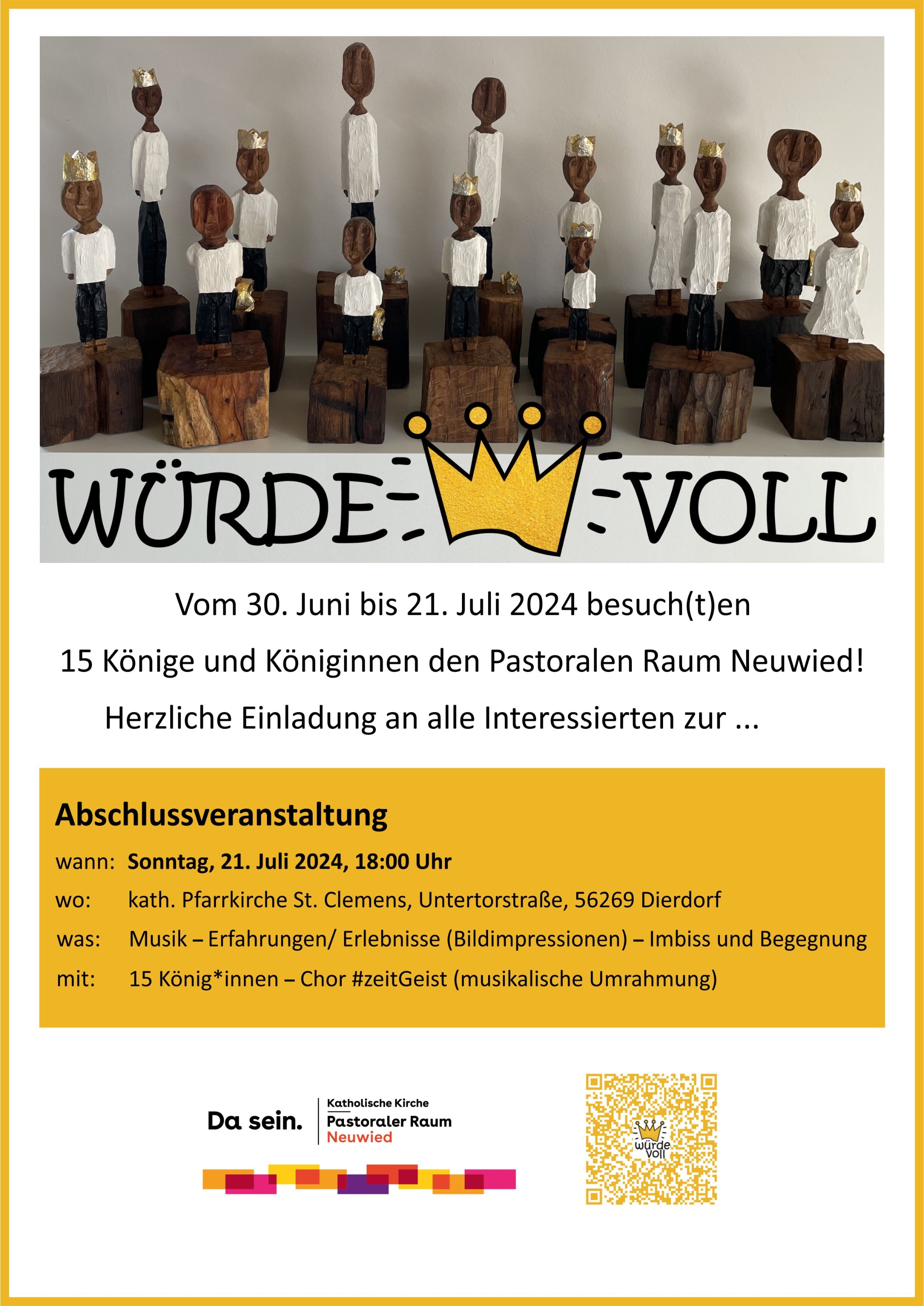 würdevoll - Abschlussveranstaltung