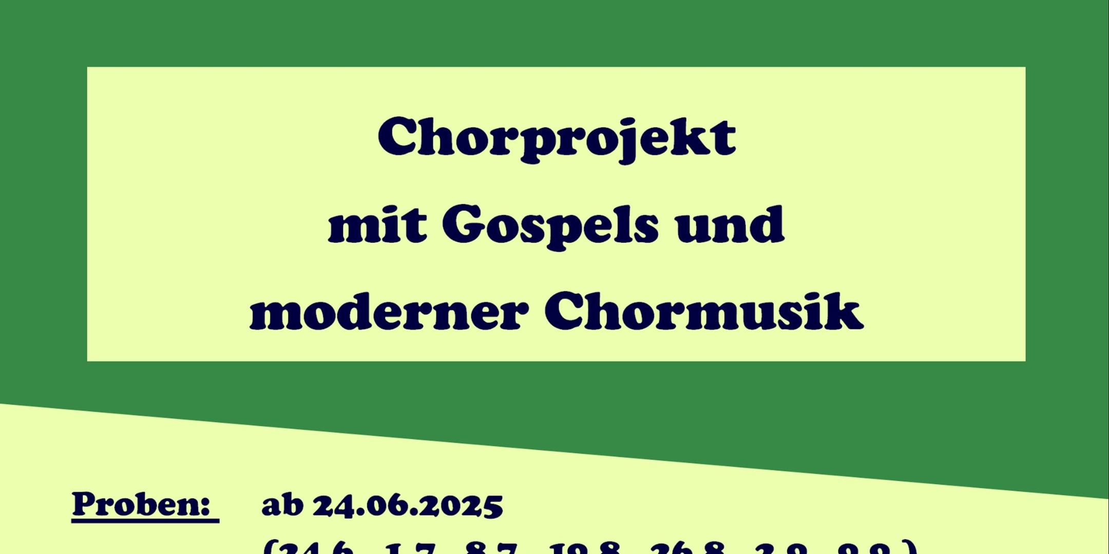 grafisch gestaltetes Plakat in mittel- und hellgrün