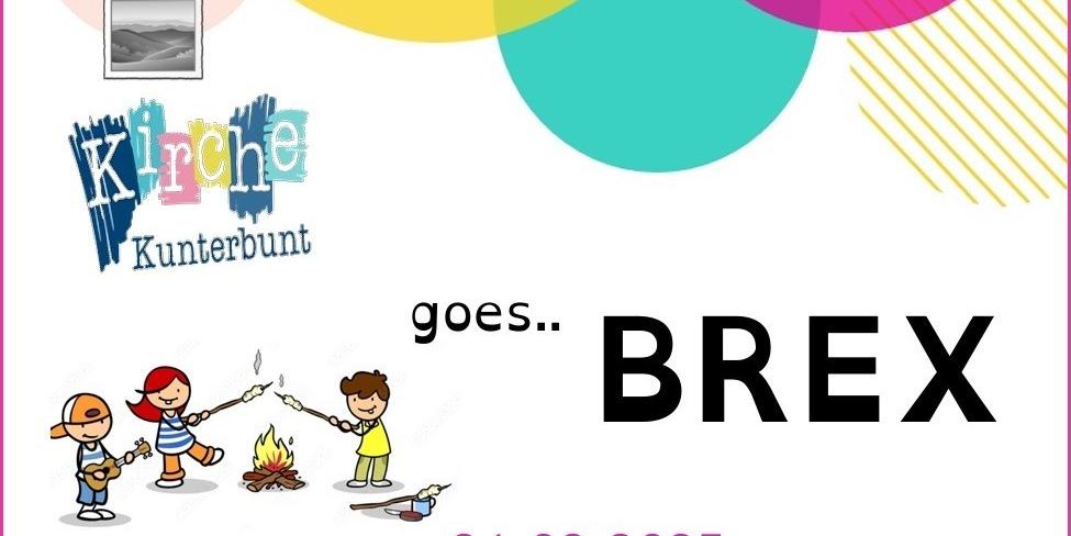 Mit einer kleinen Grafik mit drei Kindern, die Stockbrot backen bzw. Gitarre am Lagerfeuer spielen, ist das Plakat gestaltet.