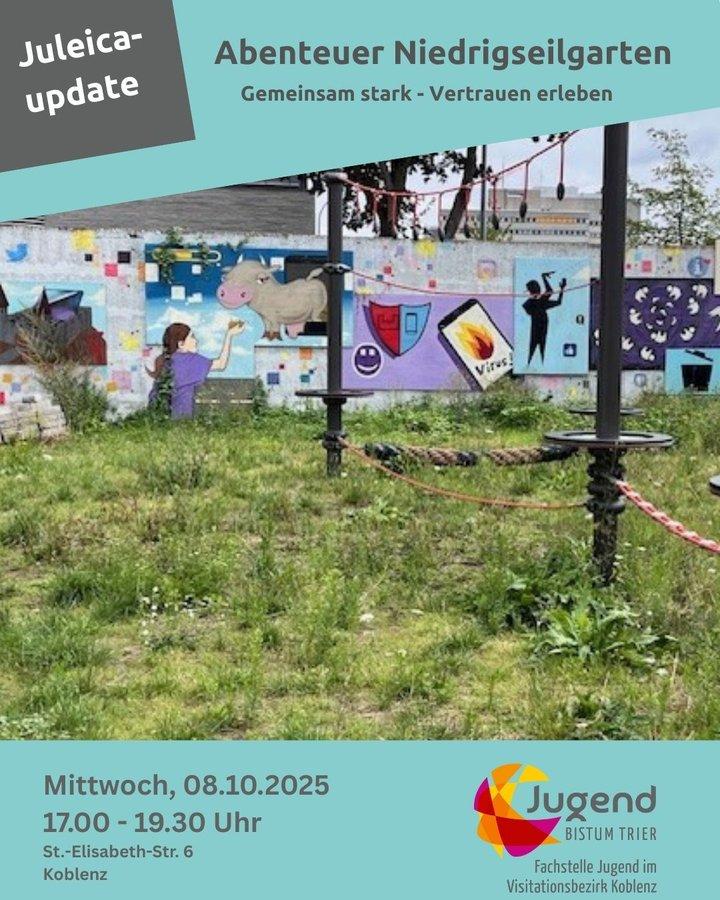 Juleica-update: Abenteuer Niedrigseilgarten: 8.10.2025