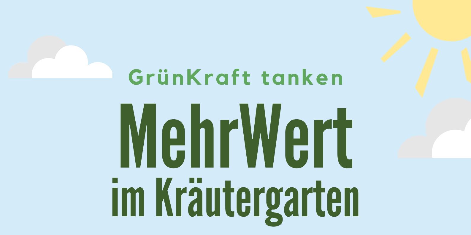 Das Plakat zeigt neben den Informationen zur Veranstaltungen u. a. die Grafik von drei Frauen, die auf Barhockern an einem Tisch sitzen, vor einem grünen Hügel.
