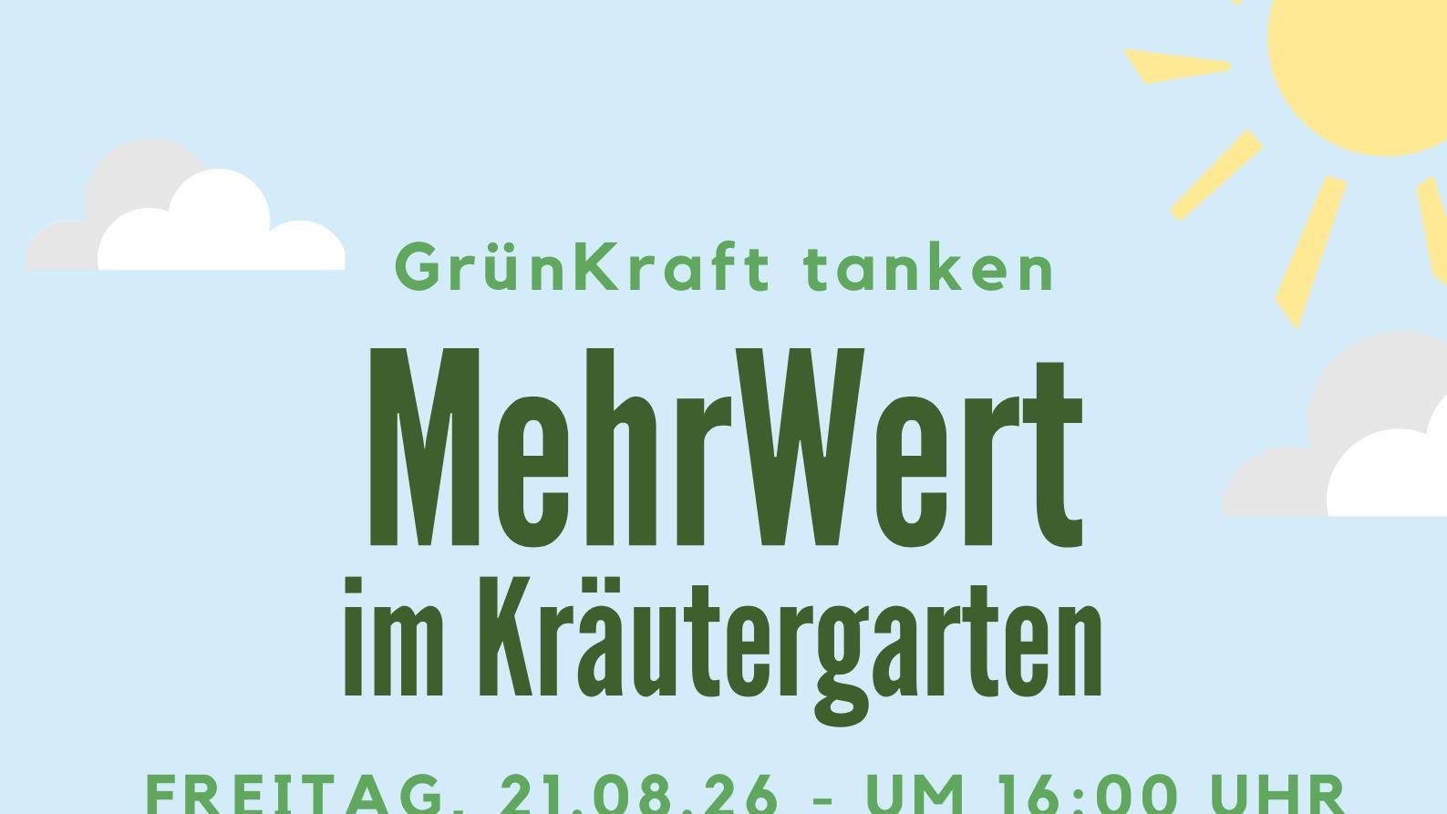 Das Plakat zeigt neben den Informationen zur Veranstaltungen u. a. die Grafik von drei Frauen, die auf Barhockern an einem Tisch sitzen, vor einem grünen Hügel.