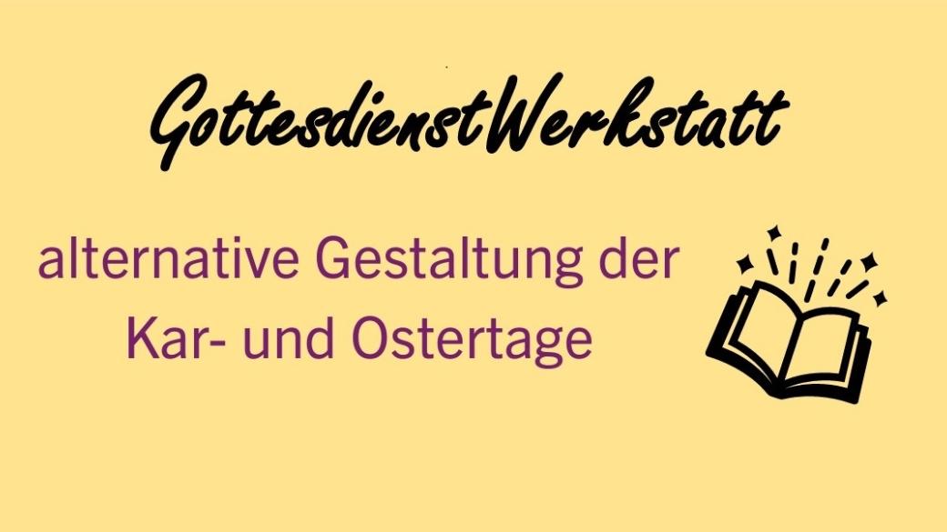 Das Plakat zeigt die Informationen zur Veranstaltungen, auf gelbem Hintergrund.