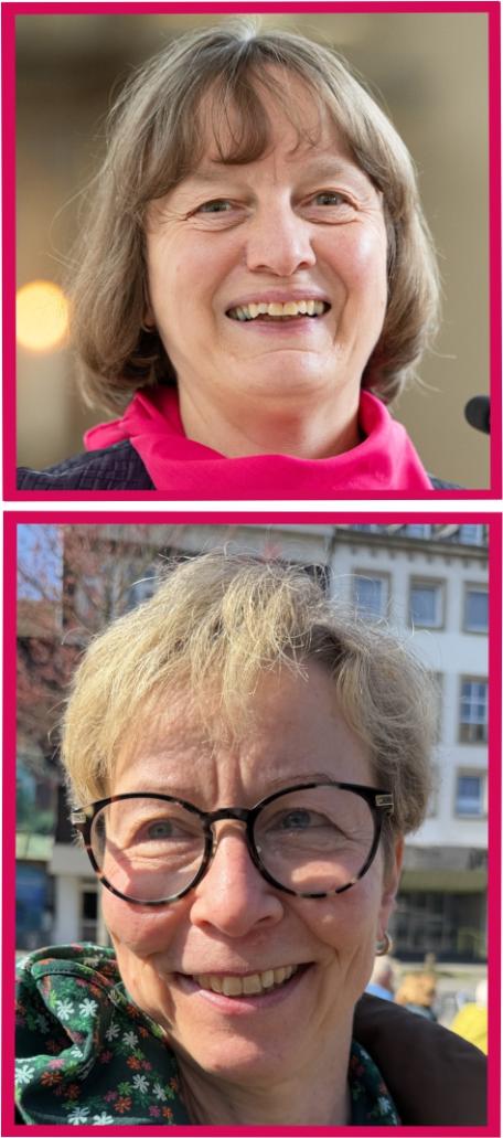Petra Frey und Andrea Seeberg