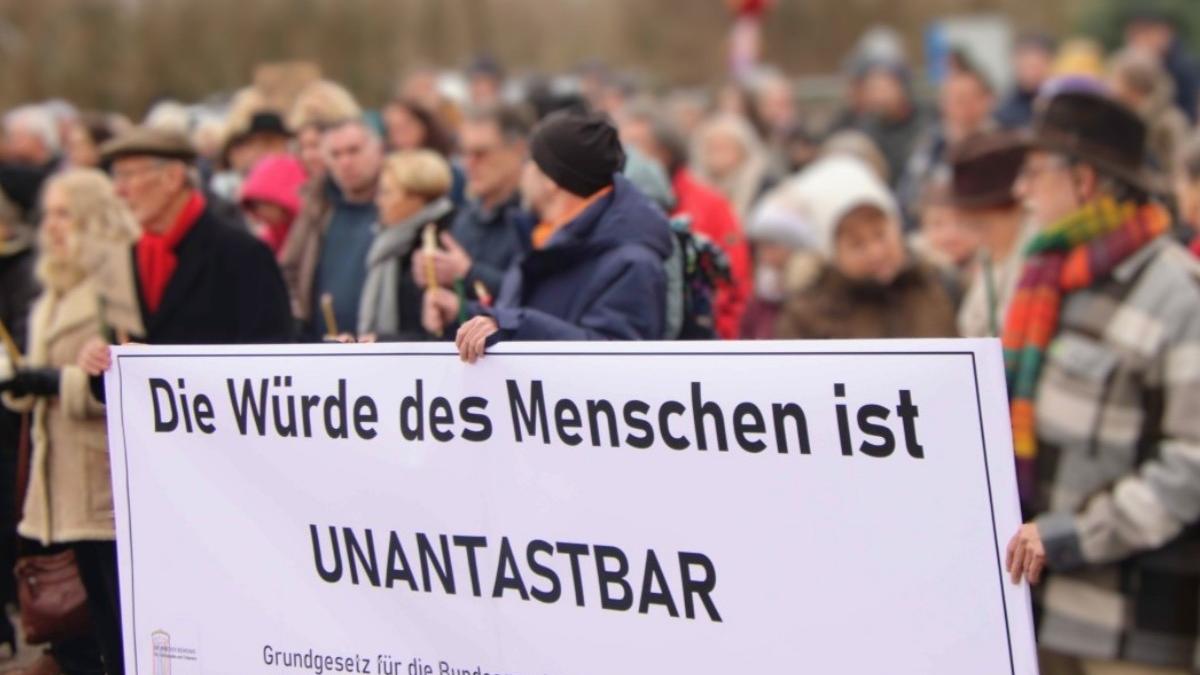 Stiller Protest in Neuwied-Block (11.01.2026)
