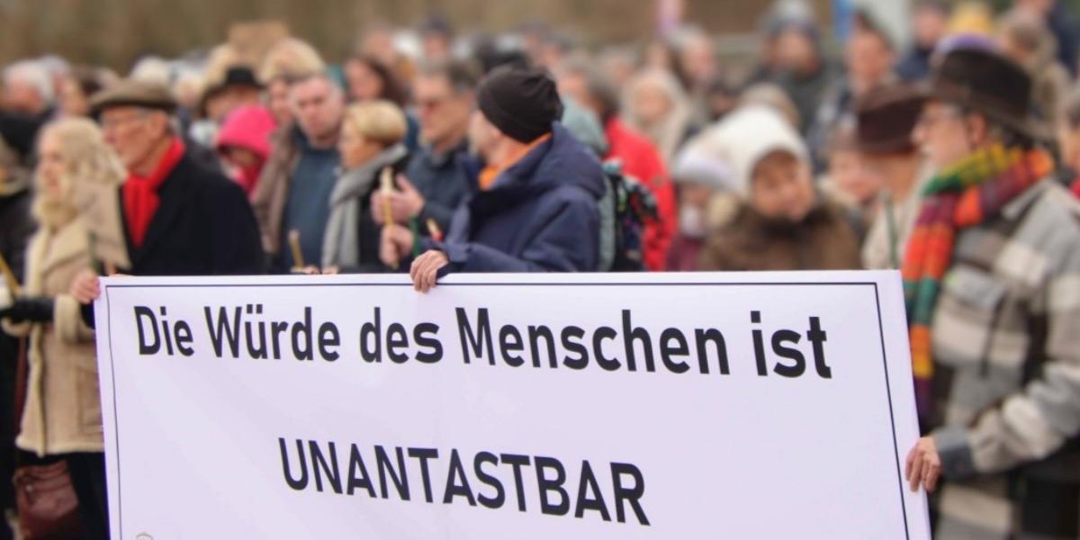 Stiller Protest in Neuwied-Block (11.01.2026)