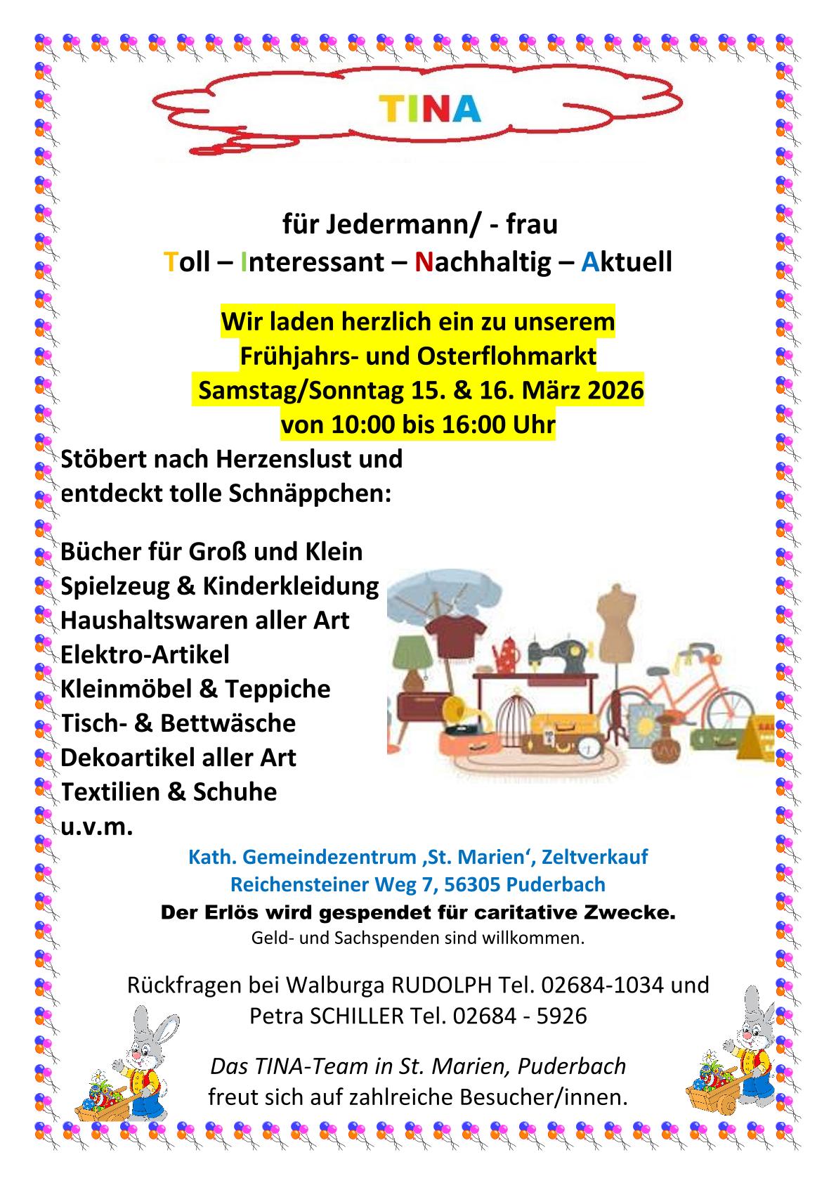 TINA Flohmarkt 2026-1