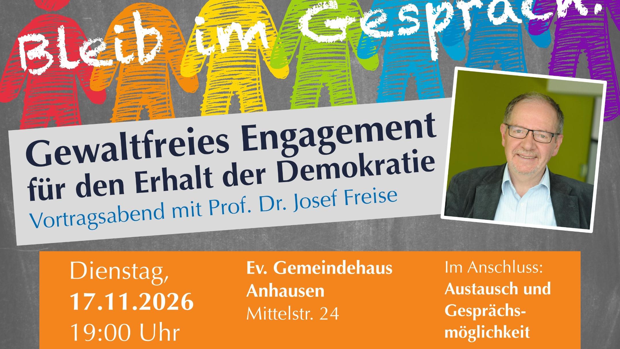 Vortrags- und Gesprächsabend Prof. Josef Freise